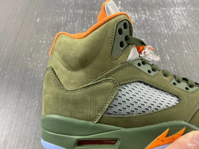 Bmlin Shoes DD0587-308 Air Jordan 5 Olive 0801
